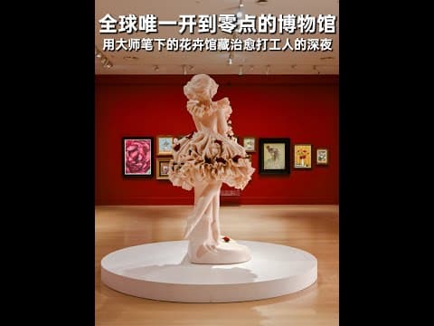 At Nanjing’s Midnight Museum, a Late-Night Flower Show for the Overworked